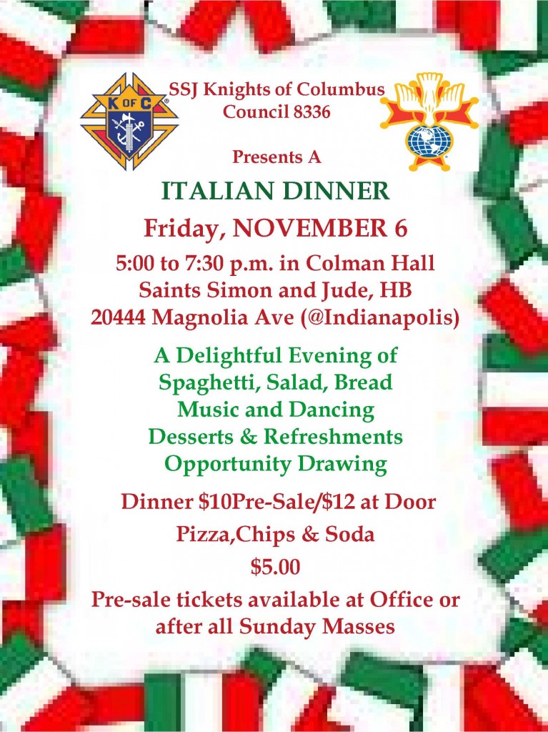 italian Dinner Flier [Read-Only]